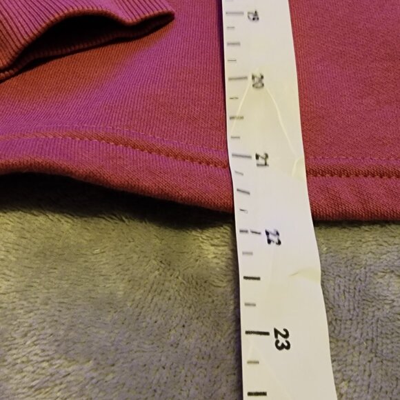 *NWOT* Women's cropped XXL Puma Mauve pullover hoodie sweatshirt - Picture 5 of 16